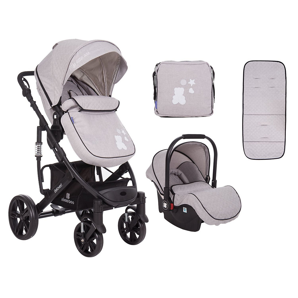 Kombikinderwagen 3 in 1 Beloved Kombikinderwagen