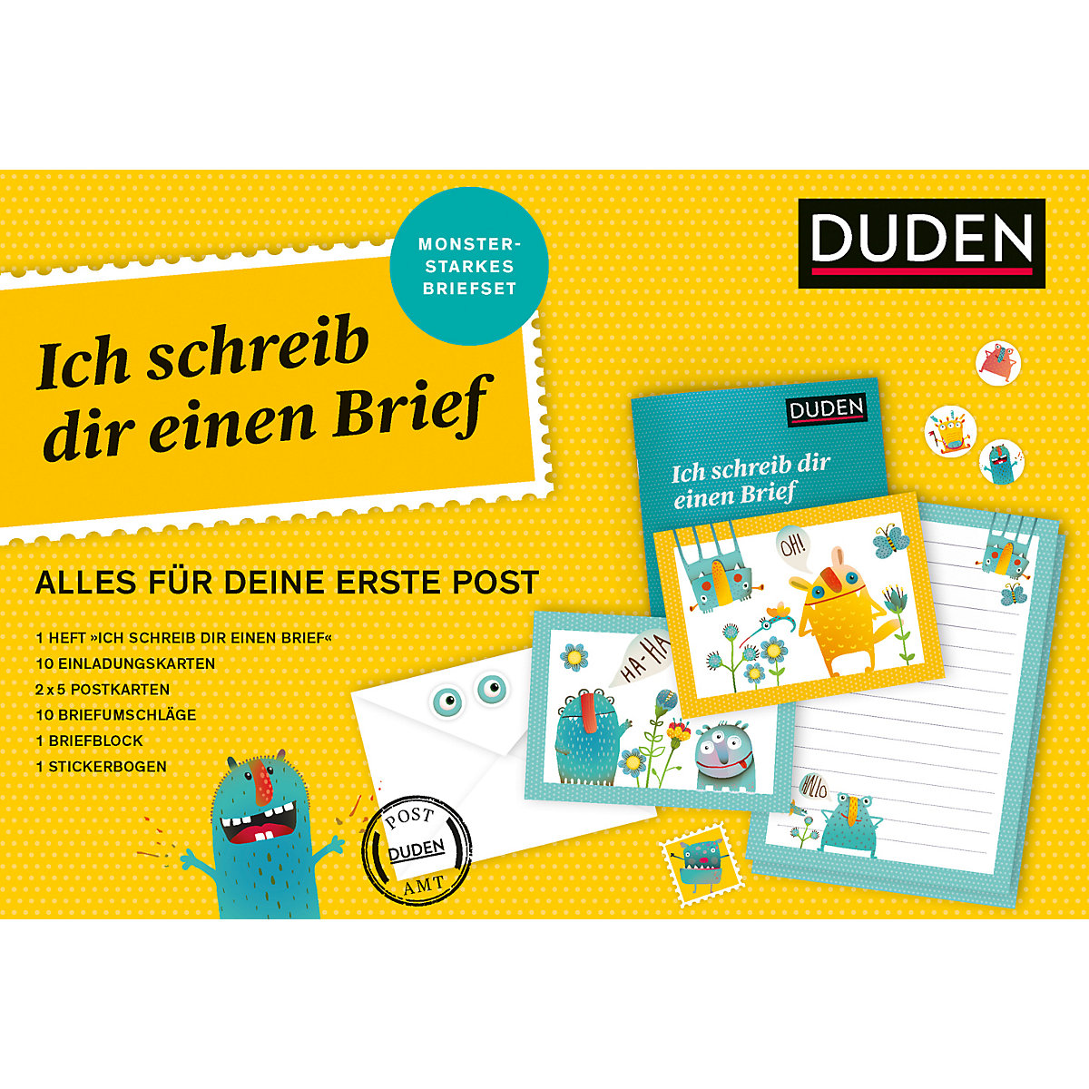 Ich schreib dir einen Brief, Set