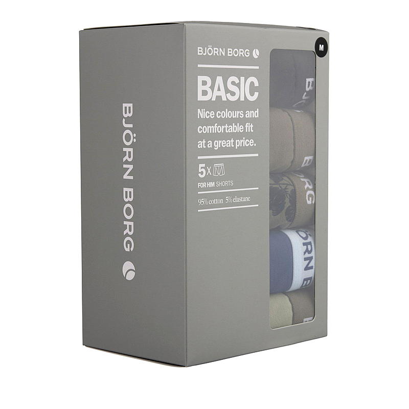 Bjørn Borg Boxershorts 5-pk str S-XL Bjørn Borg