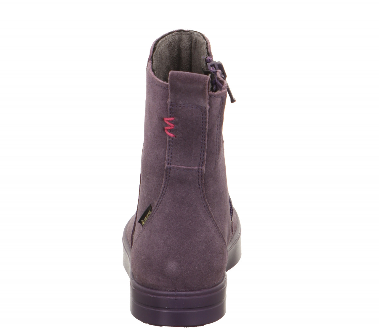 STELLA - LilaStiefel mit Reißverschluss