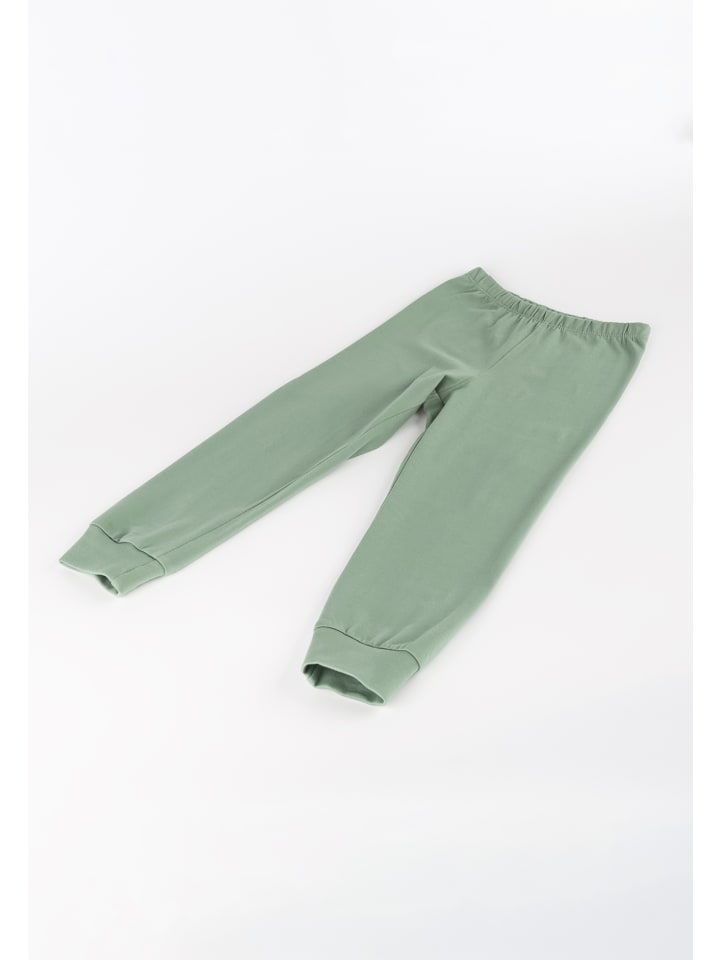 Sigikid Pyjama, kurzarm Kinder Schlafanzug in mintgrün günstig kaufen