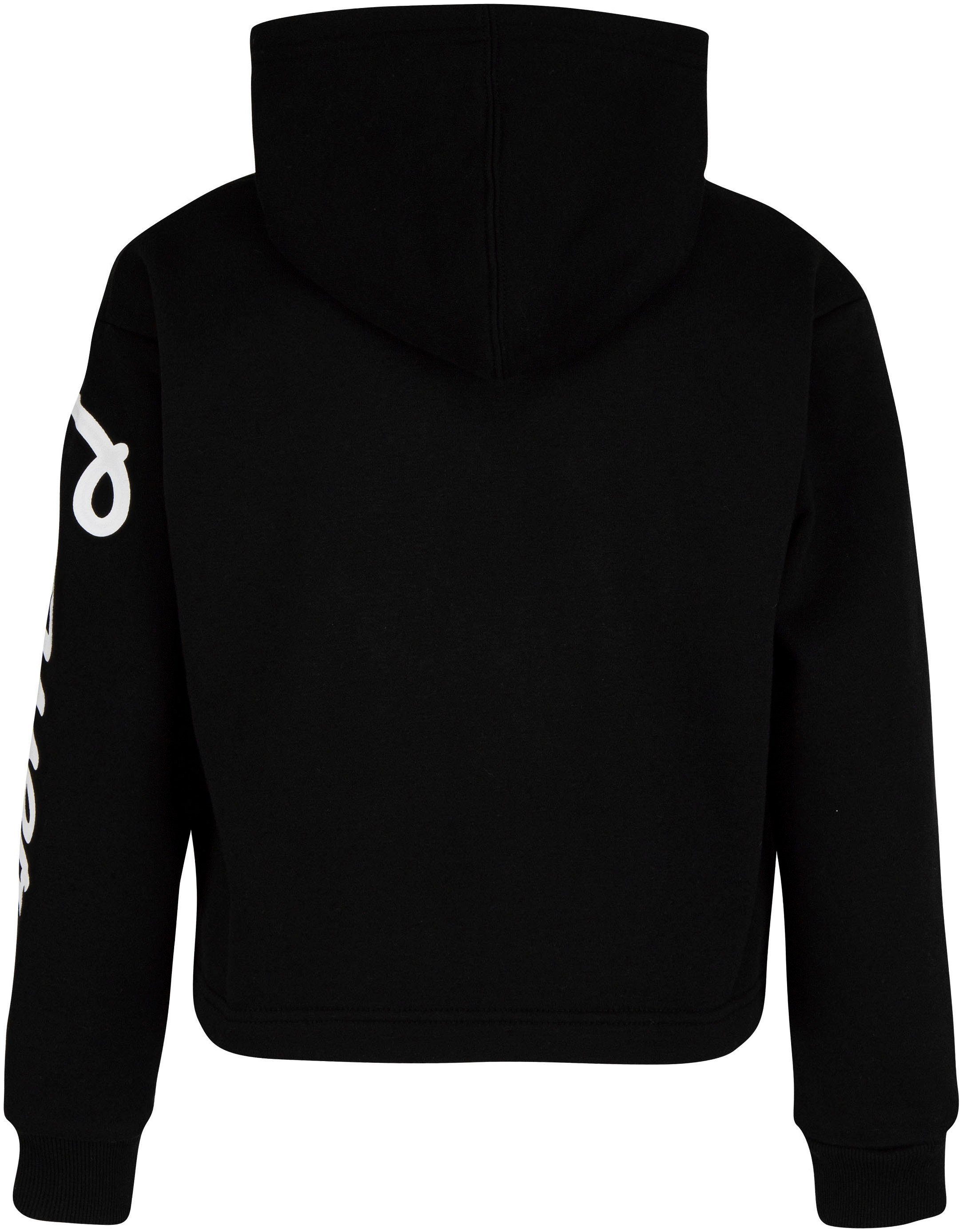Converse Kapuzensweatshirt CHUCK PATCH CROPPED HOODIE - für Kinder