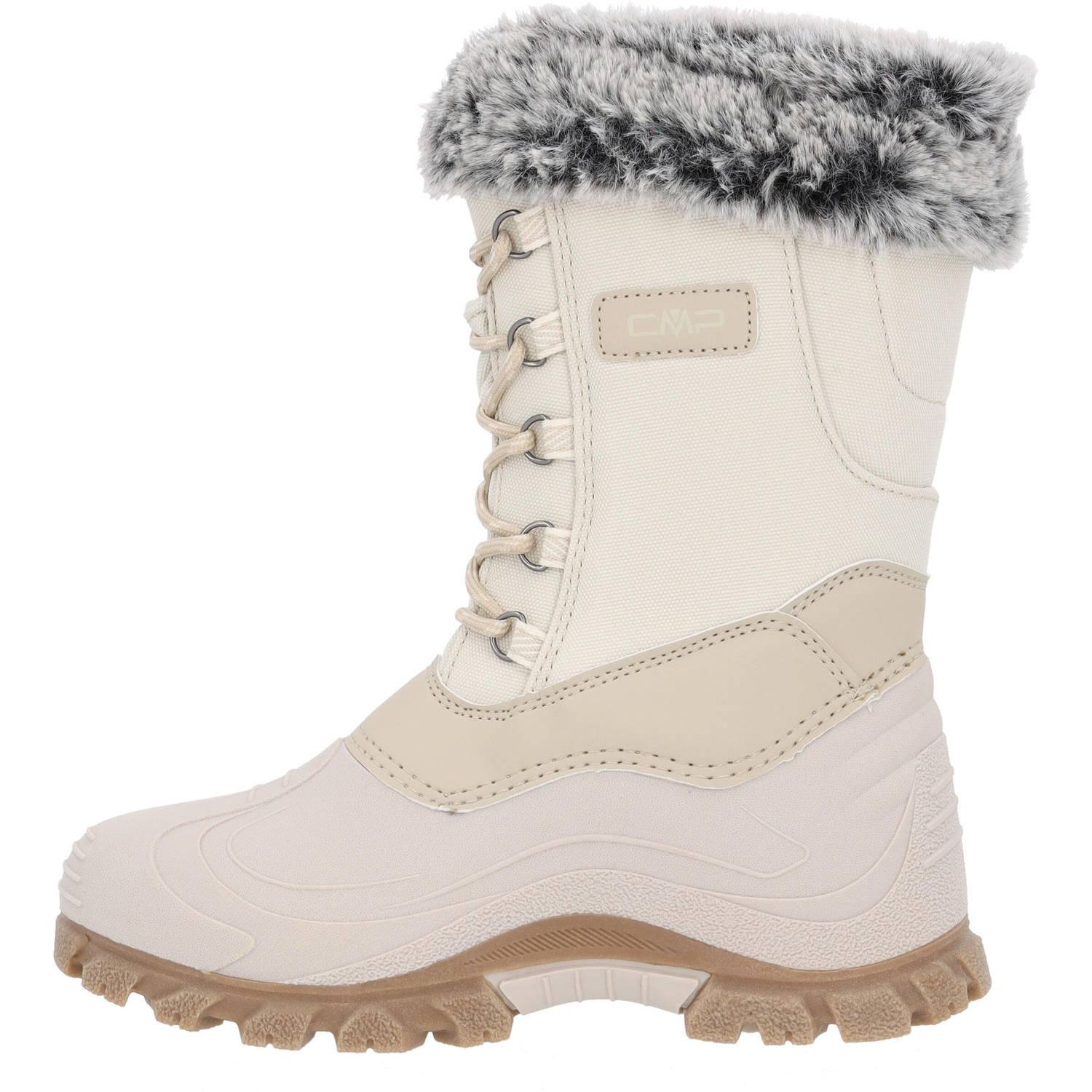 CMP Girl Magdalena 3Q76455J, Winterstiefel, Kinder, Beige/Weiß