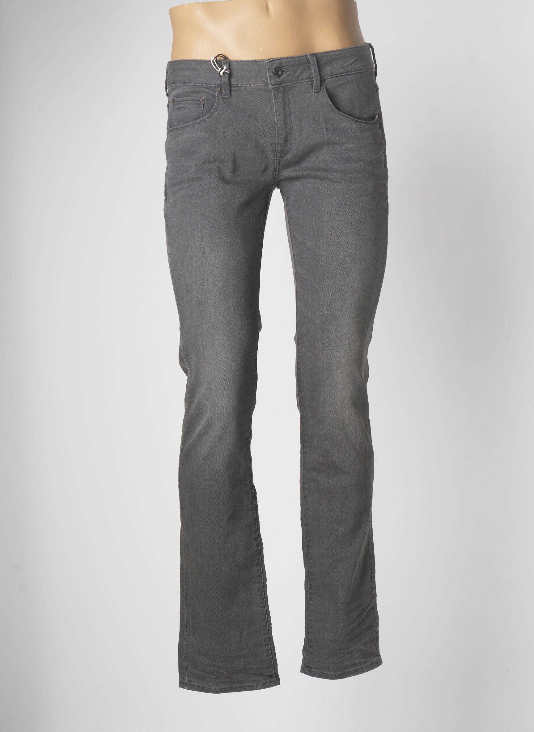 G Star Jeans Coupe Droite Femme couleur gris