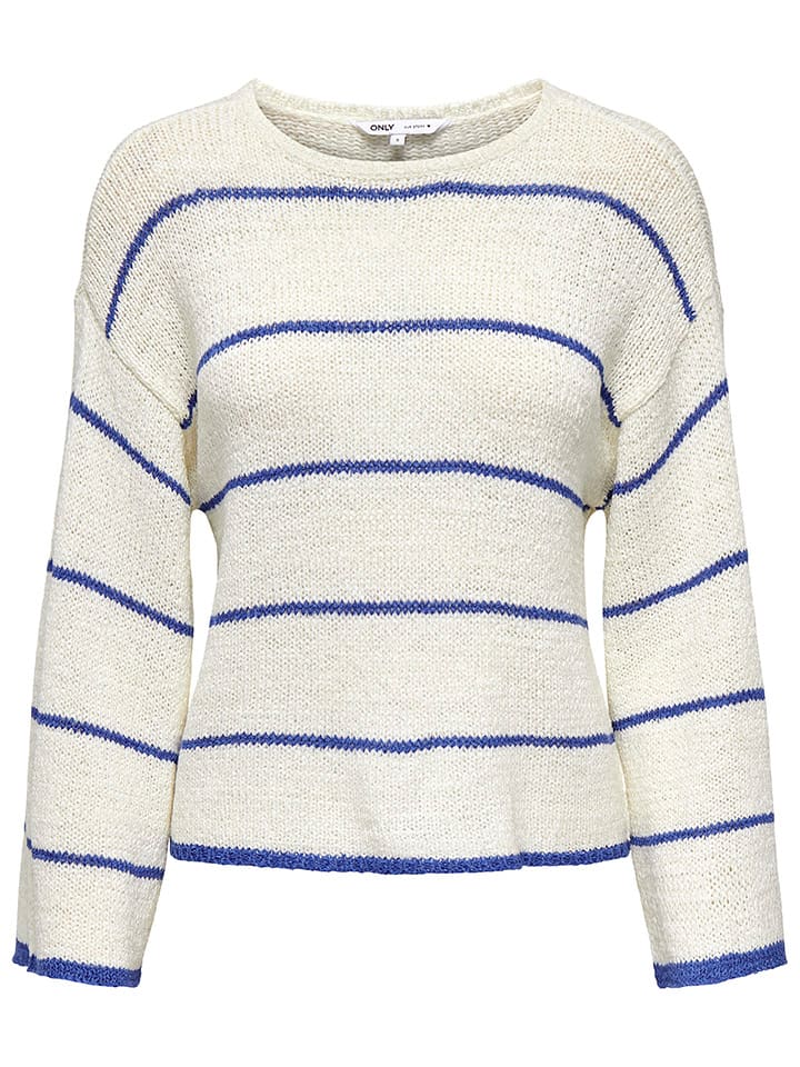 ONLY Pullover in Weiß günstig kaufen