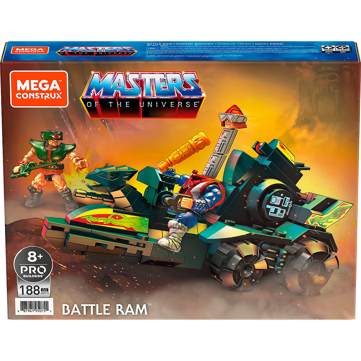 Mega Construx Probuilder Masters of the Universe Origins Battle Ram, 187 Teile