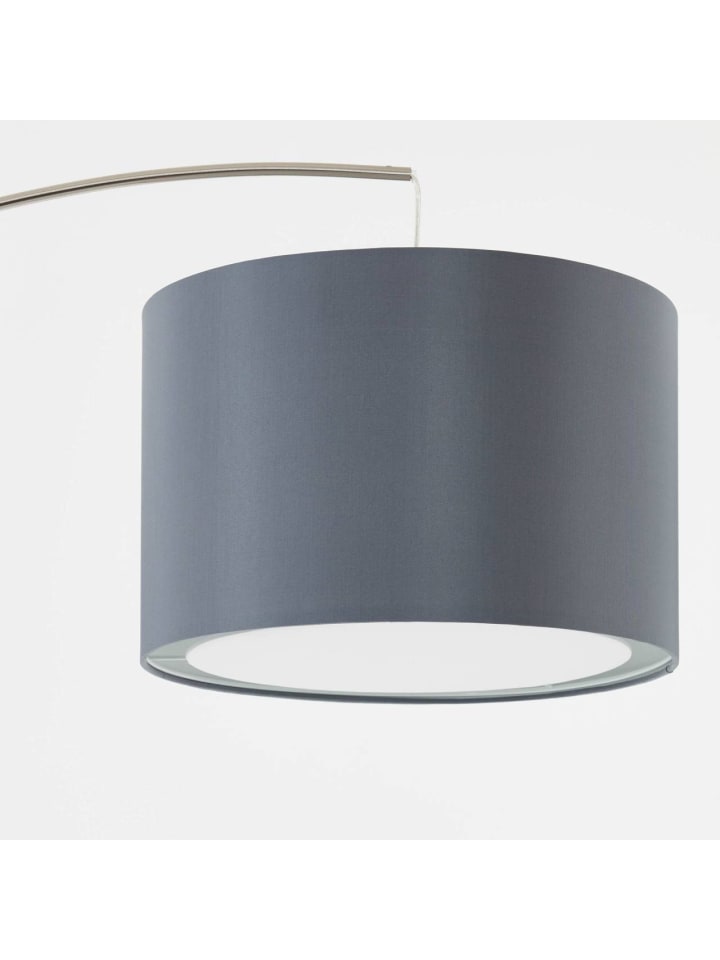 Brilliant Bogenstandleuchte 1,8m Clarie ⌀ 36 cm in eisen/grau günstig kaufen onesize