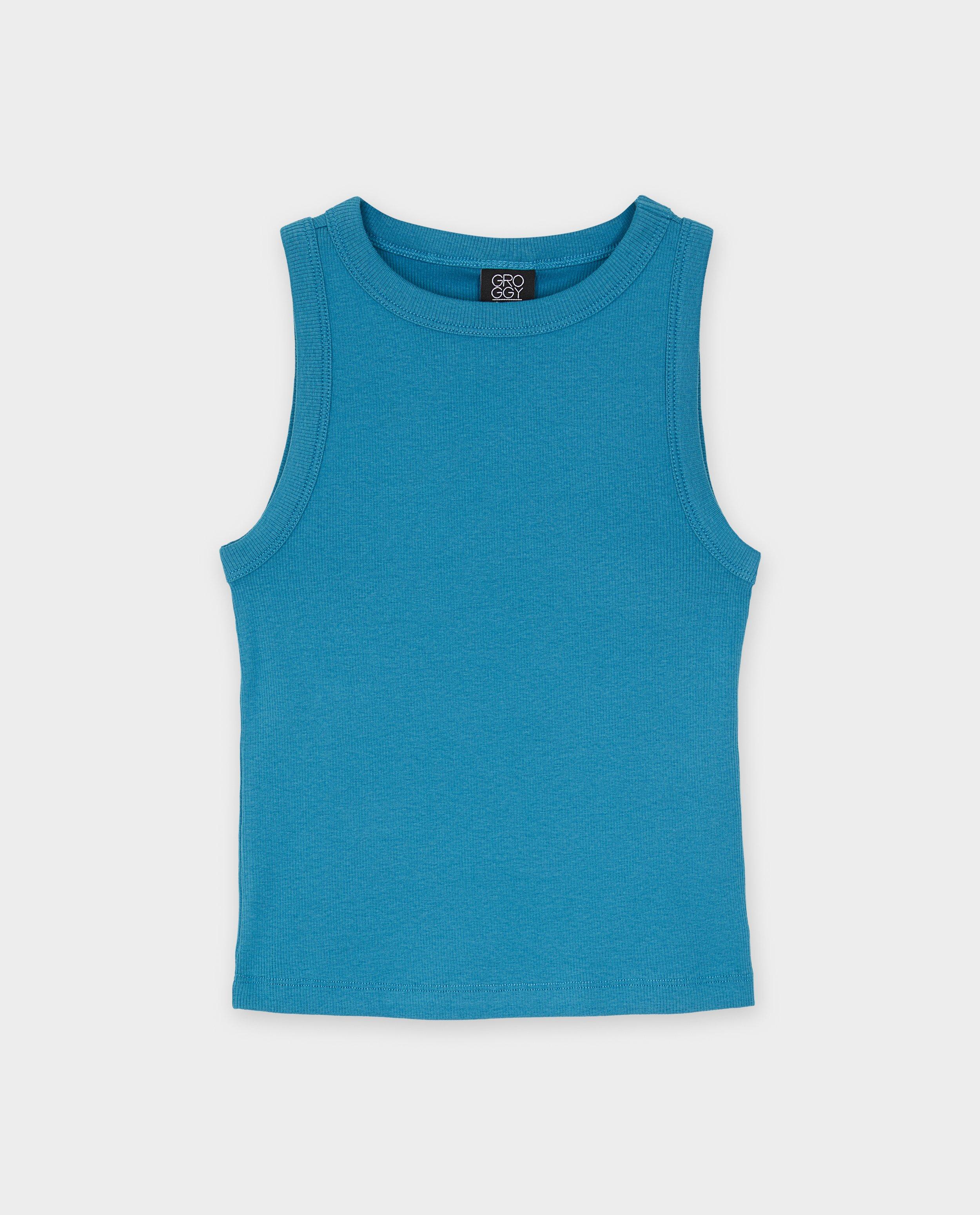 Top albastru Groggy Blue