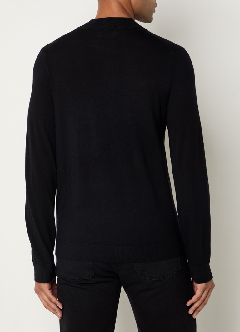 Selected Homme Tray -hieno neulottu merinovillapusero