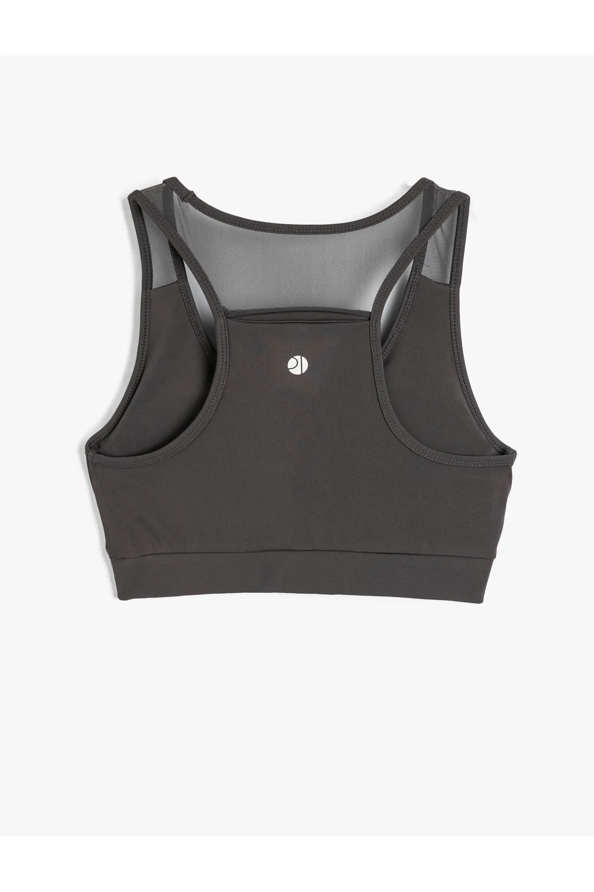 Koton  Sport-BH mit Tülldetail, Neckholder, Slim Fit