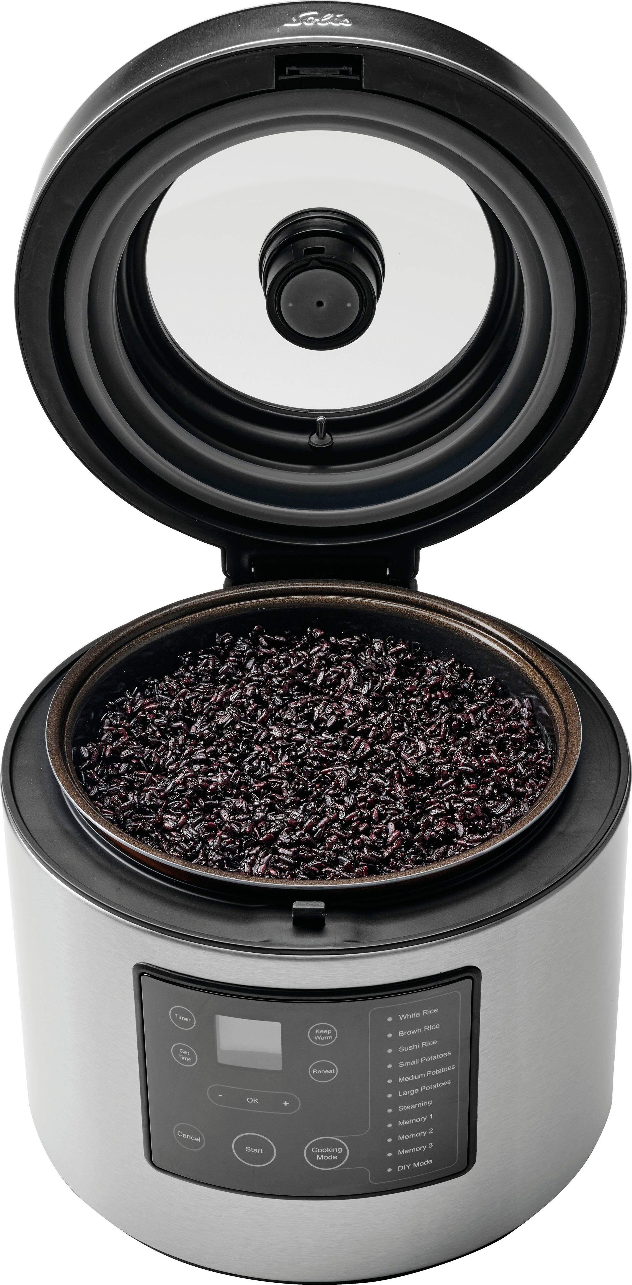 SOLIS OF SWITZERLAND Reiskocher Rice&Potato Cooker (Typ 8161), 860 W