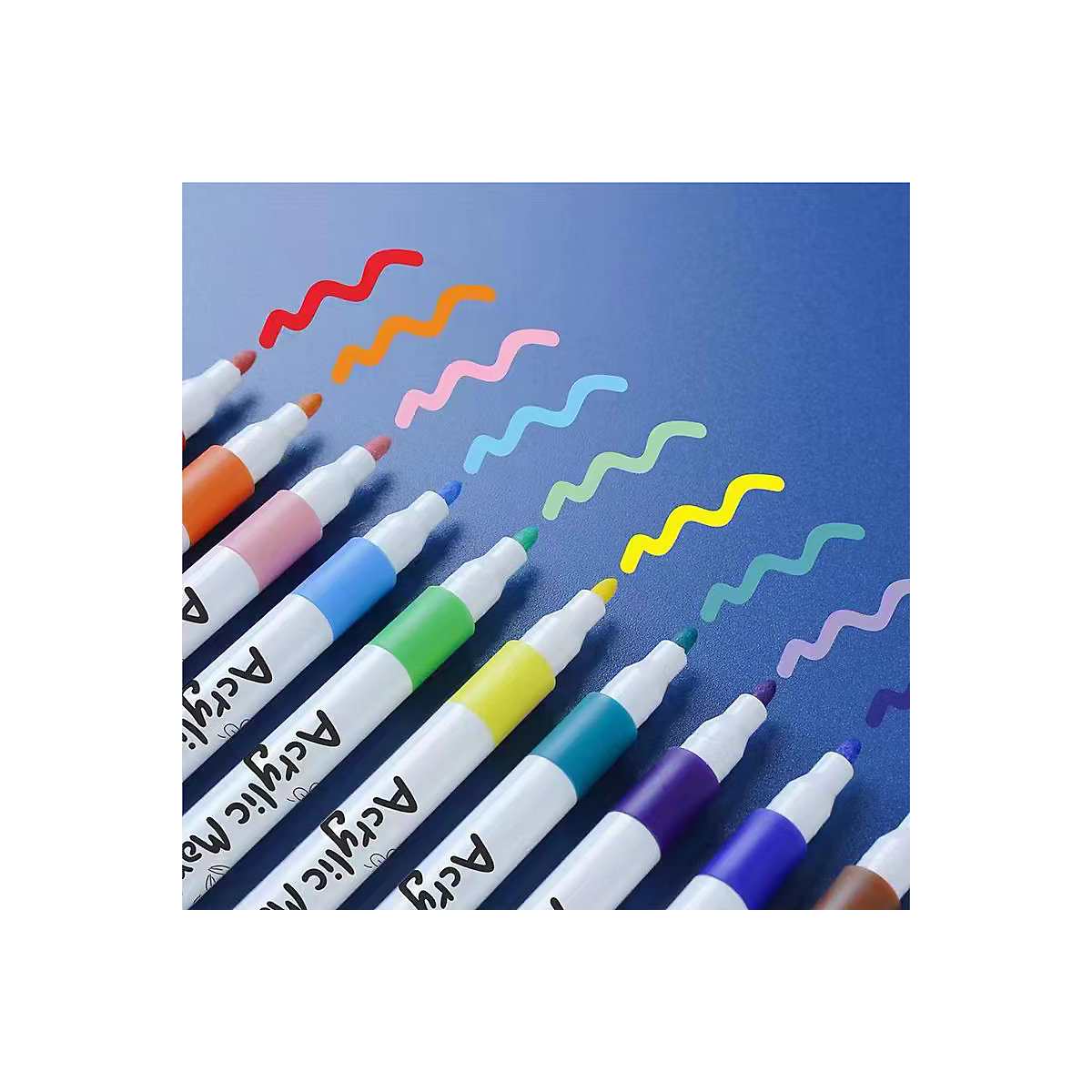 Acryl-Marker DIY Malerei Farbe auf Wasserbasis Farbe Stift Graffiti-Stifte für Kinder Acrylstifte