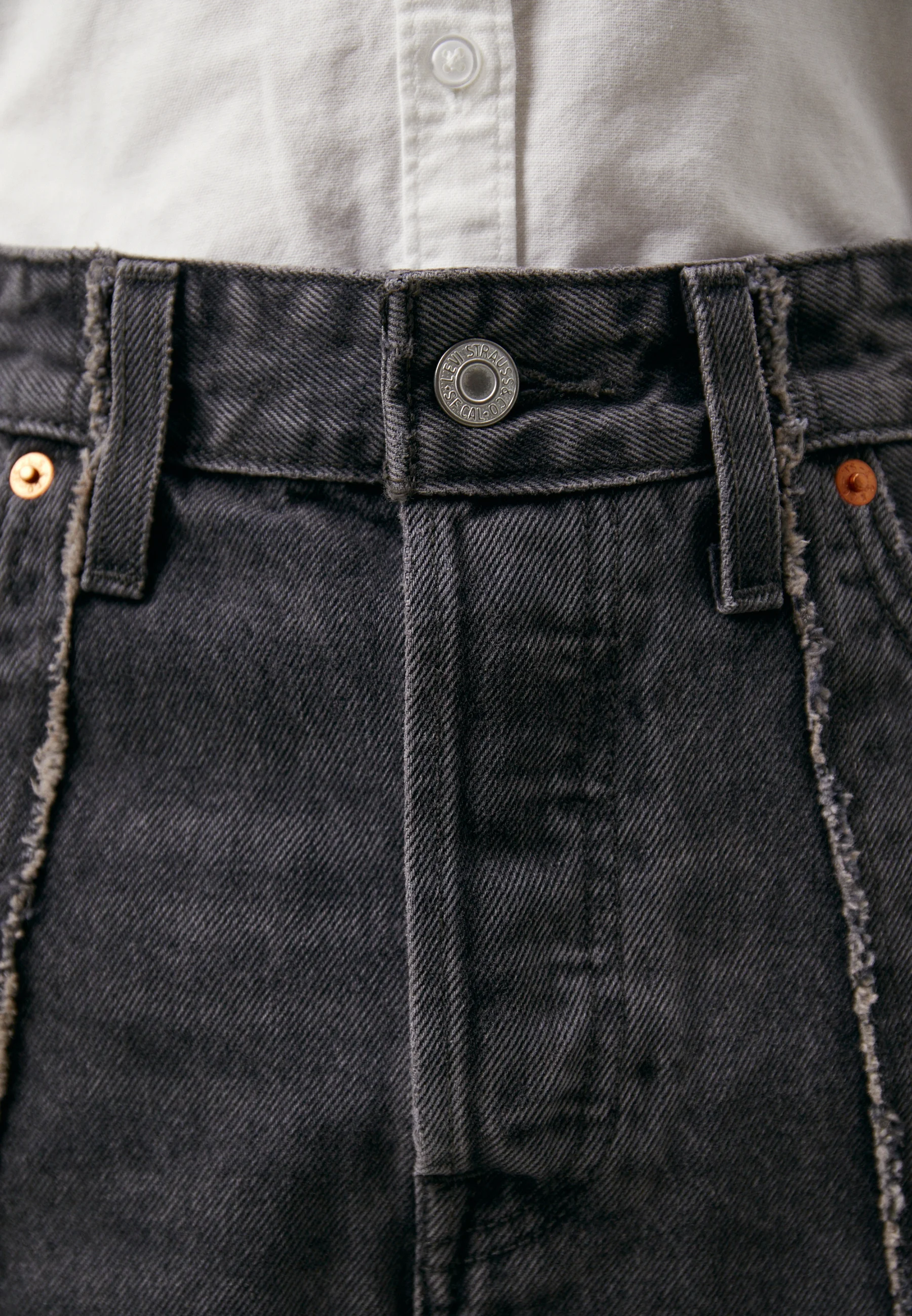 Levi's® RECRAFTED ICON SKIRT - Falda vaquera