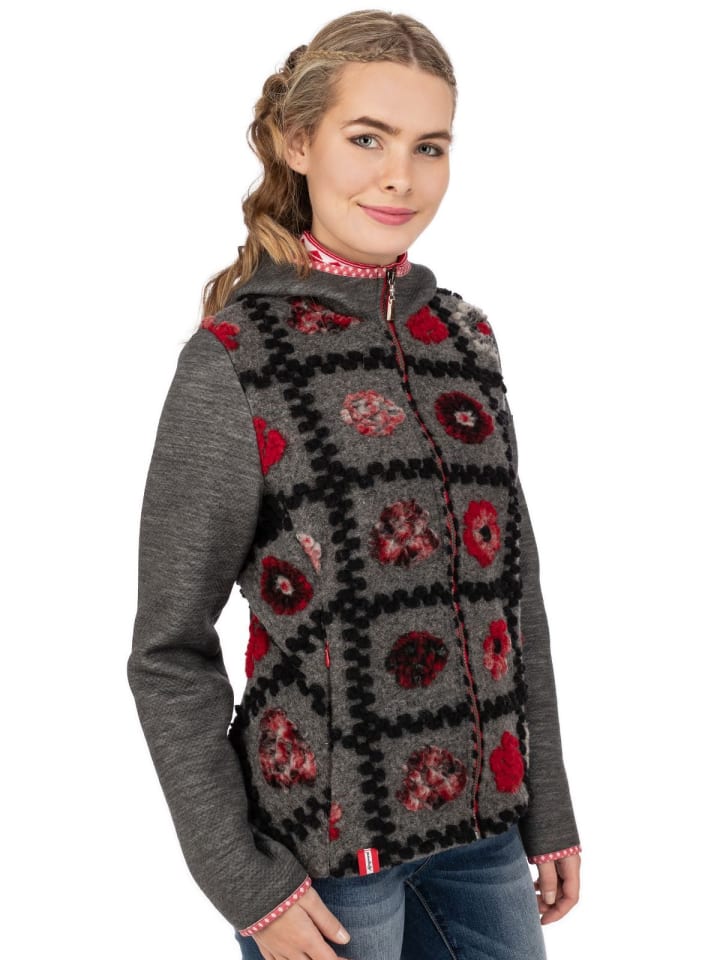 Almgwand Jacke WANNENKOPF in anthrazit günstig kaufen