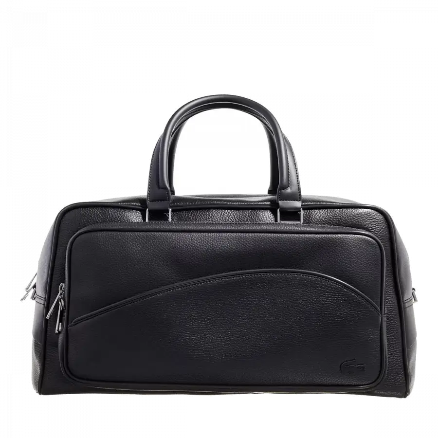 Lacoste - Lacoste Business & Travel Bags Leder Black - schwarz