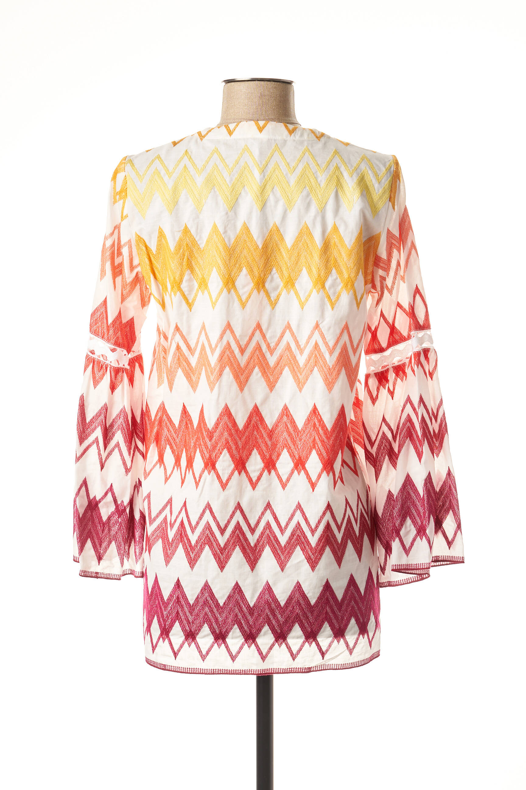 Valerie Khalfon Tuniquemanchelongue Femme couleur blanc