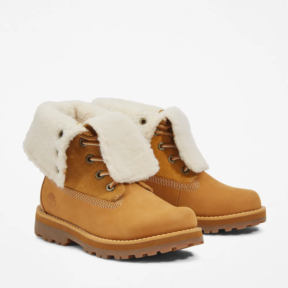 Timberland Courma Kid Warm lined Fold down Boot TB0A2NTU2311 / braun