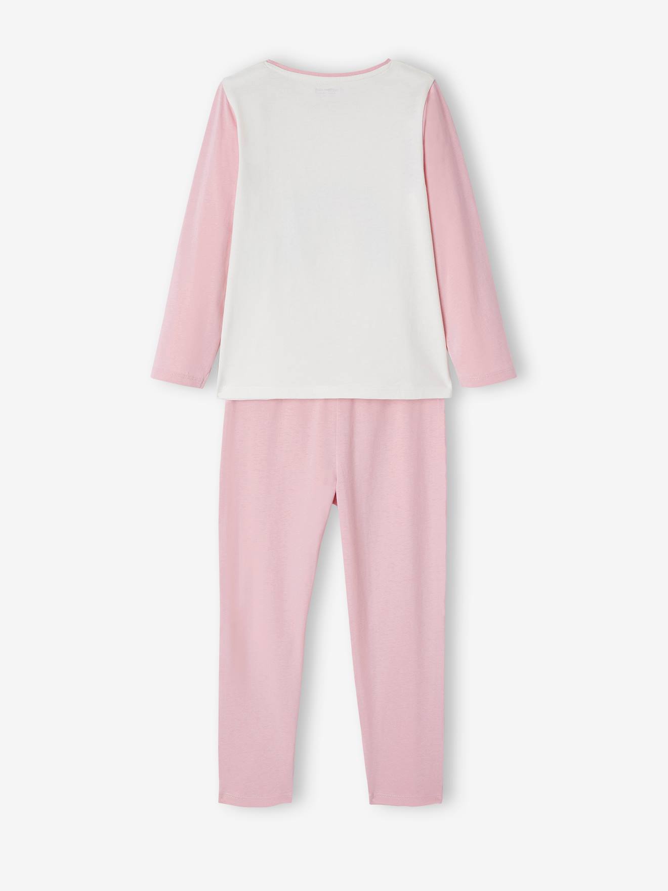 Lot de 2 pyjamas arc-en-ciel fille lot violet moyen