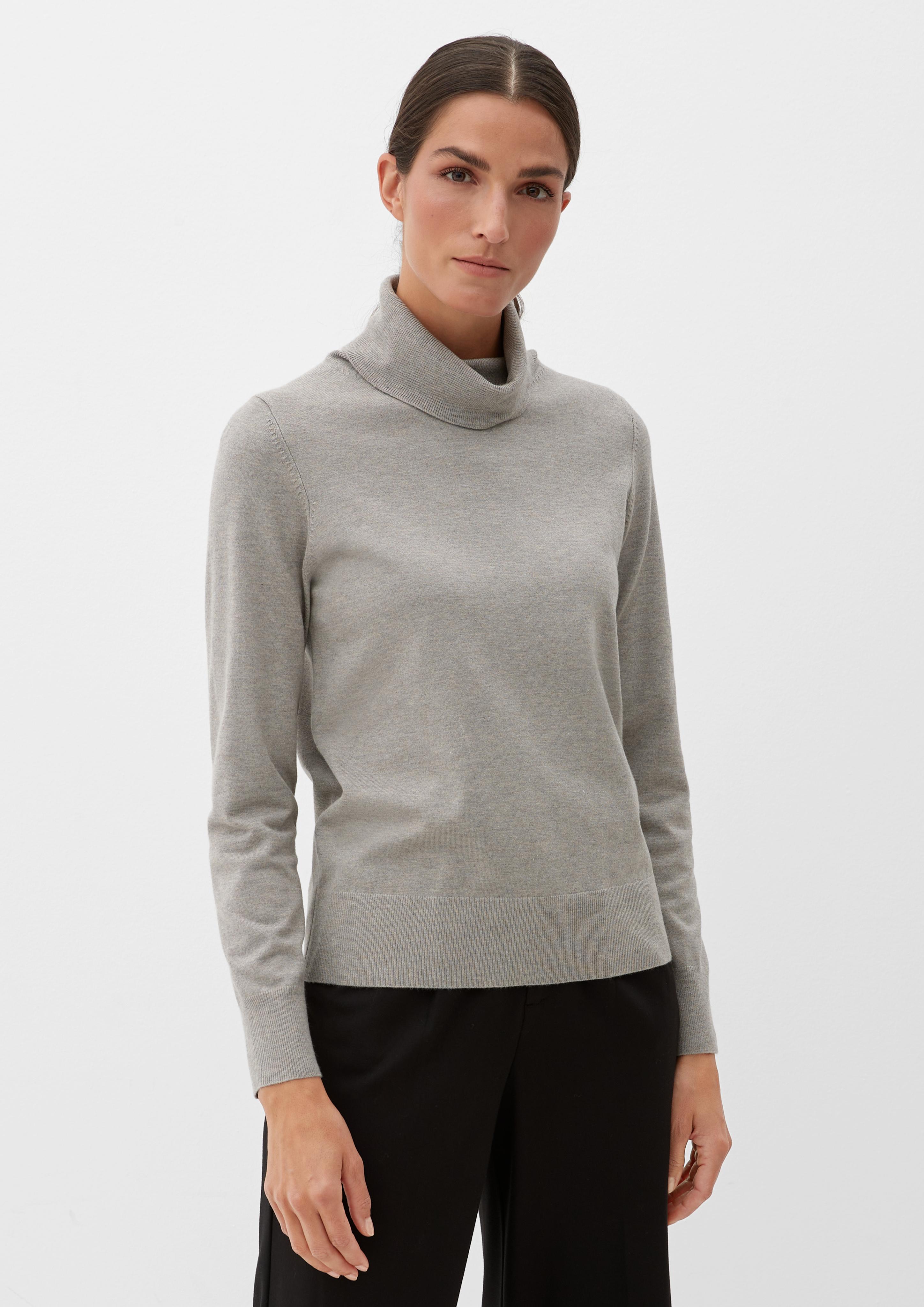 Rollkragenpullover aus Viskosemix  2121150-83W1