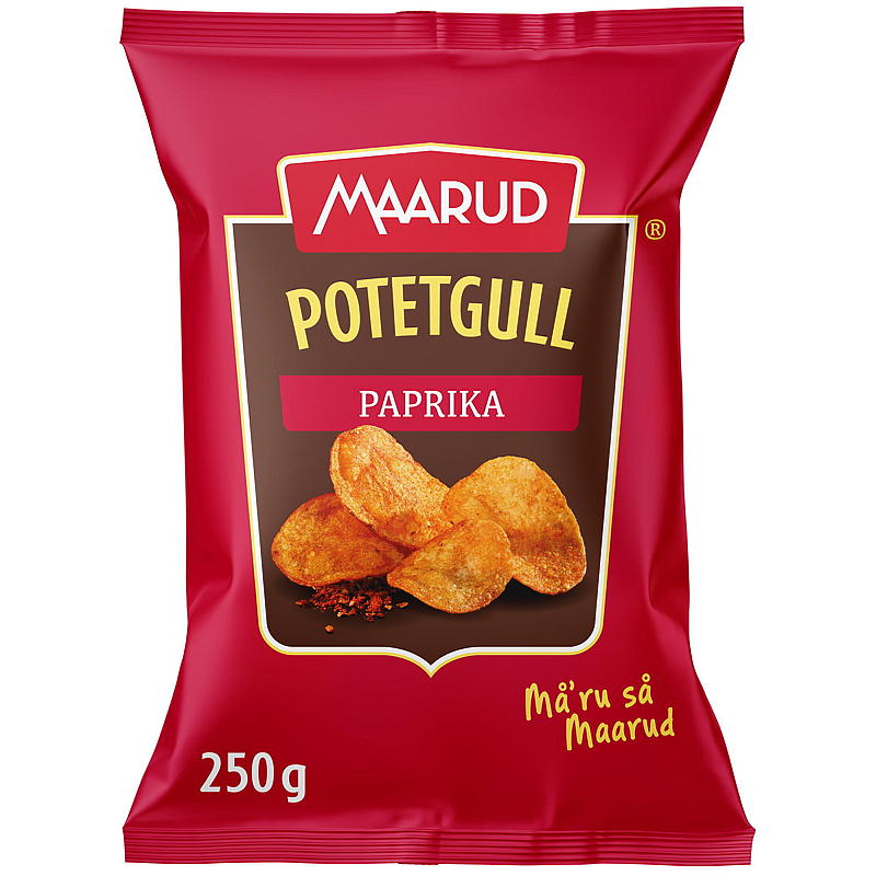 Maarud Potetgull 250 g Paprika Maarud