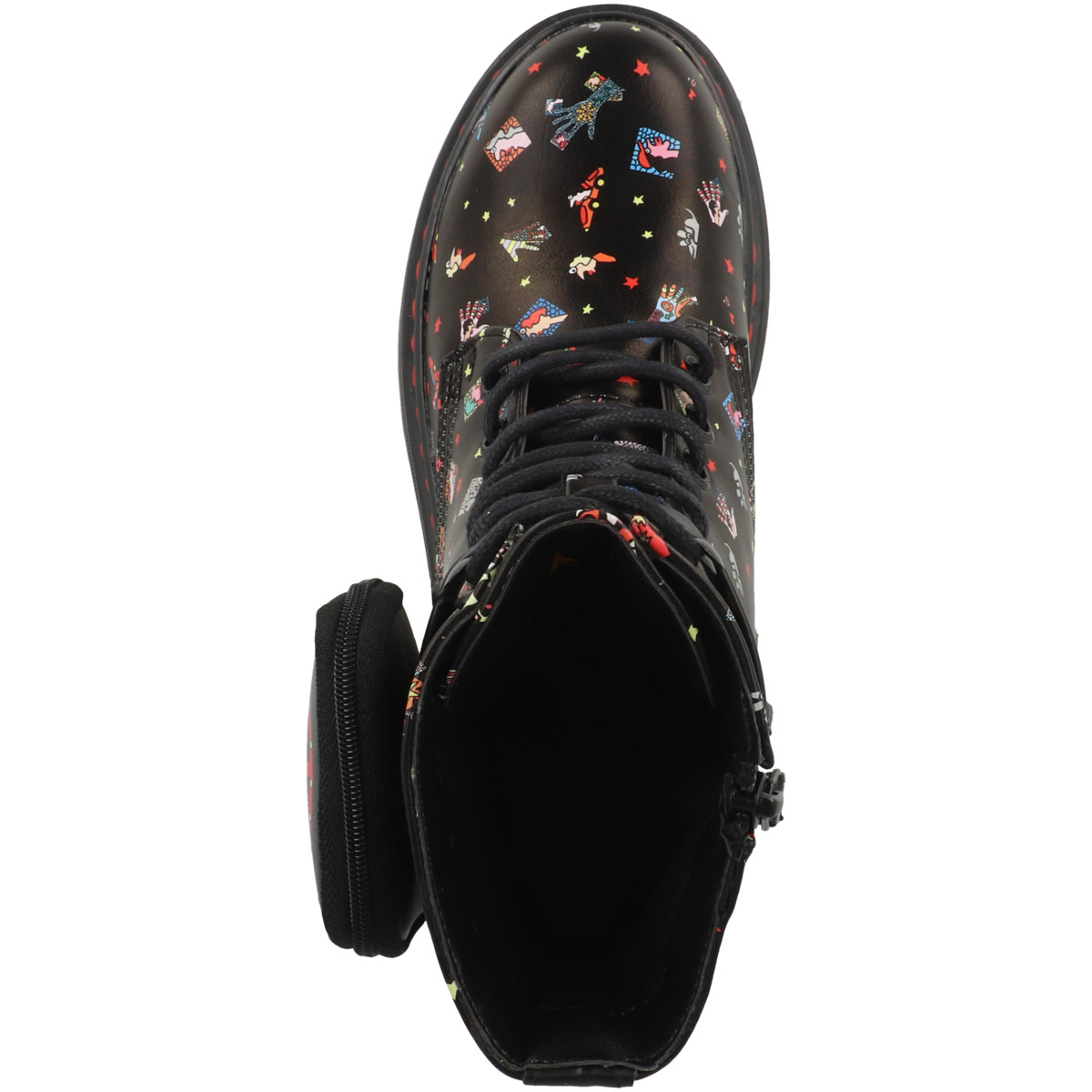 Dockers by Gerli 45TS913 X Art Limited Edition Schnürboots schwarz