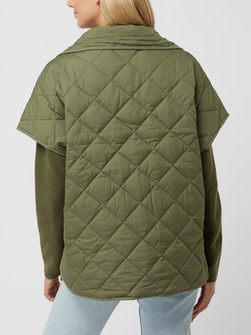 Steppweste mit Wattierung in khaki