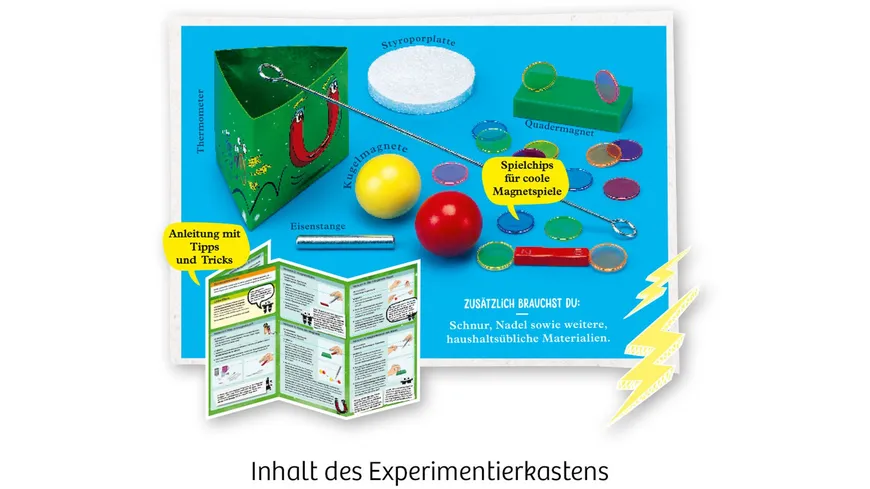KOSMOS -  Fun Science Magie der Magnete Experimentierkasten