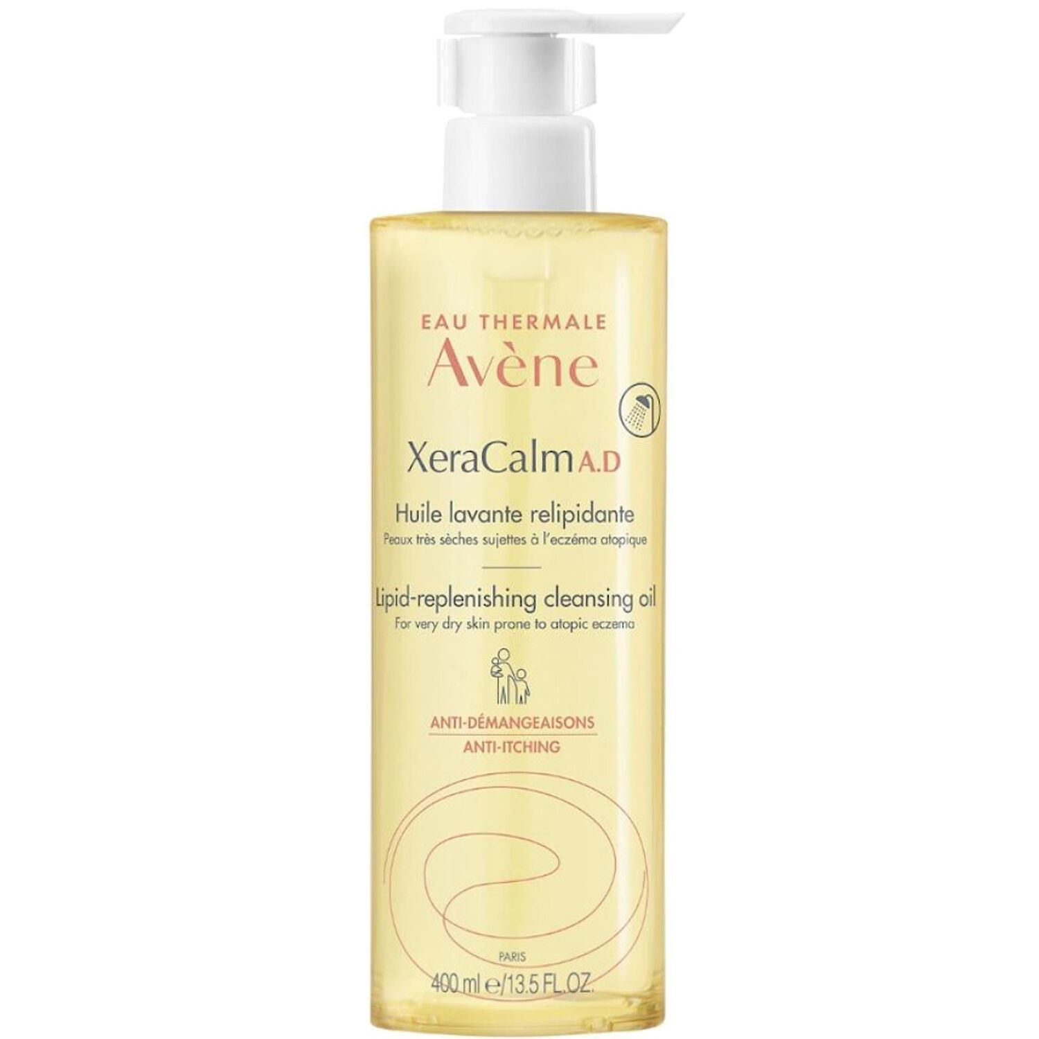 Eau Thermale Avène XeraCalm A.D Huile lavante relipidante 400 ml