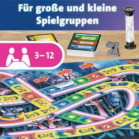 Das Nilpferd in der Achterbahn - Spiel ab 10 Jahren