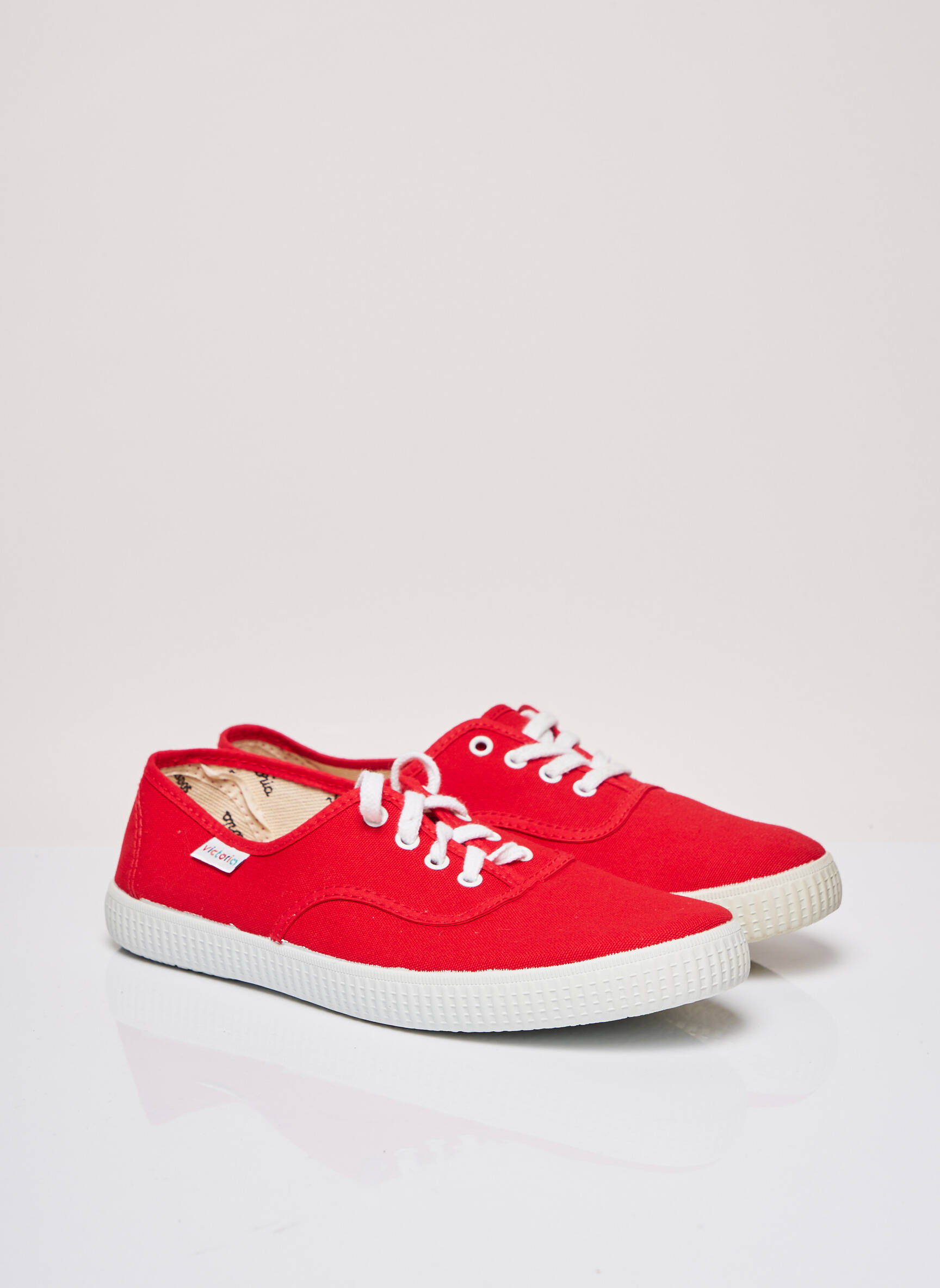 Victoria Baskets Femme couleur rouge