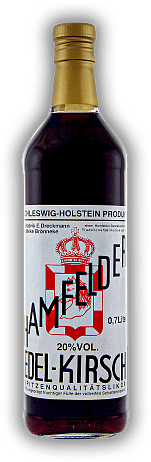 Hamfelder Edel-Kirsch Kirschlikör Hamfelder Edel-Kirsch Kirschlikör  0,7	 Liter - Vol 20%