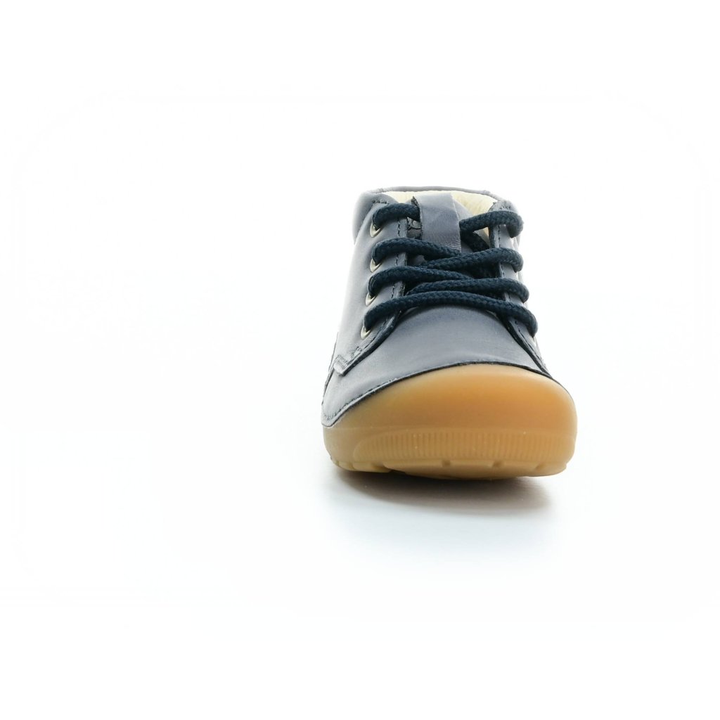 Bundgaard Petit Lace Navy dunkel blaue Mid Cut Barfußschuhe