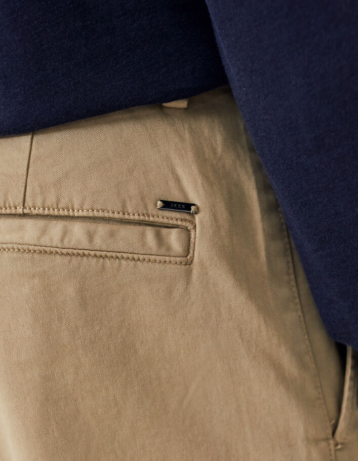 Pantalon chino slim beige Homme