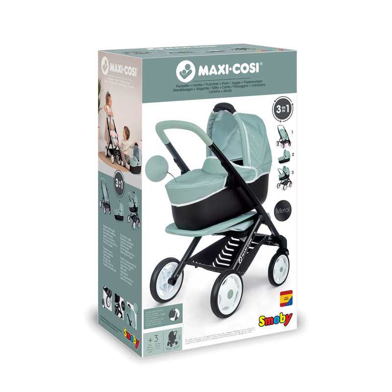 Poussette landau maxi cosi 3 en 1