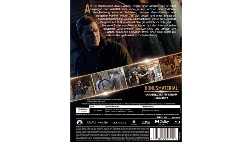 Reacher - Staffel 1  [3 BRs]
