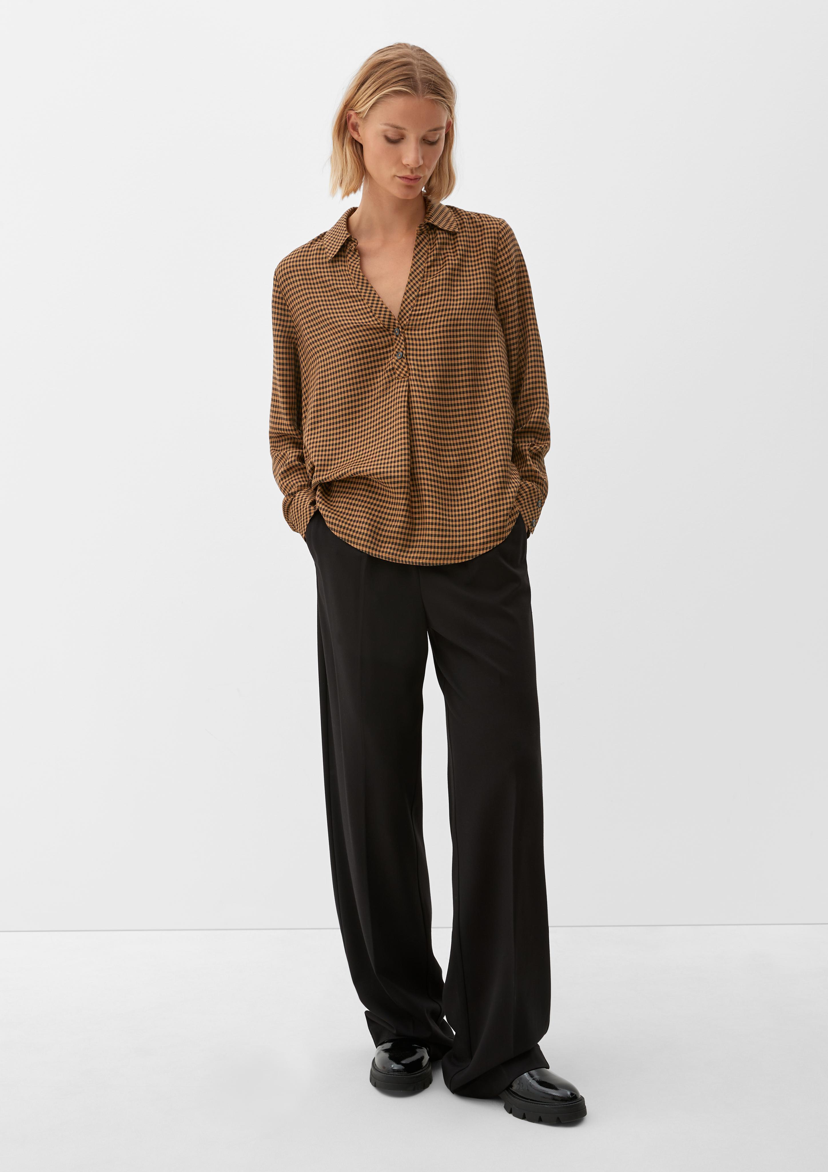 Bluse mit Karomuster  2120721-99N7