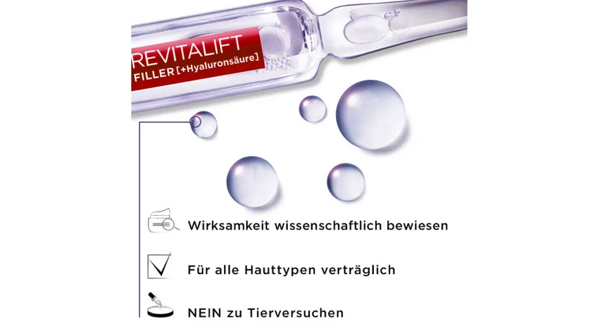 L'Oréal Paris Revitallift Filler Ampullen
