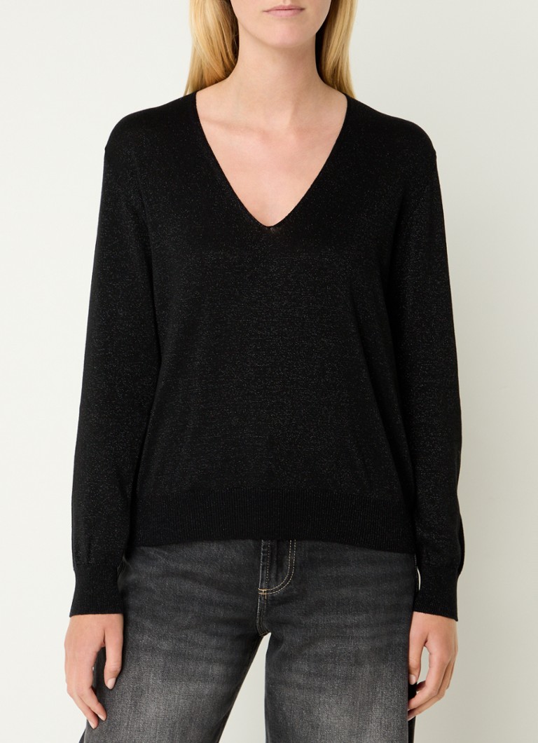 Benetton Fine knit top with lurex
