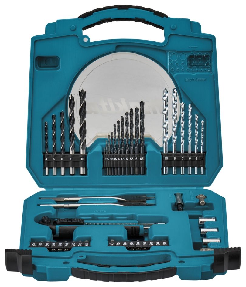 Juego de 50 brocas y taladros Makita Accessories D-42014