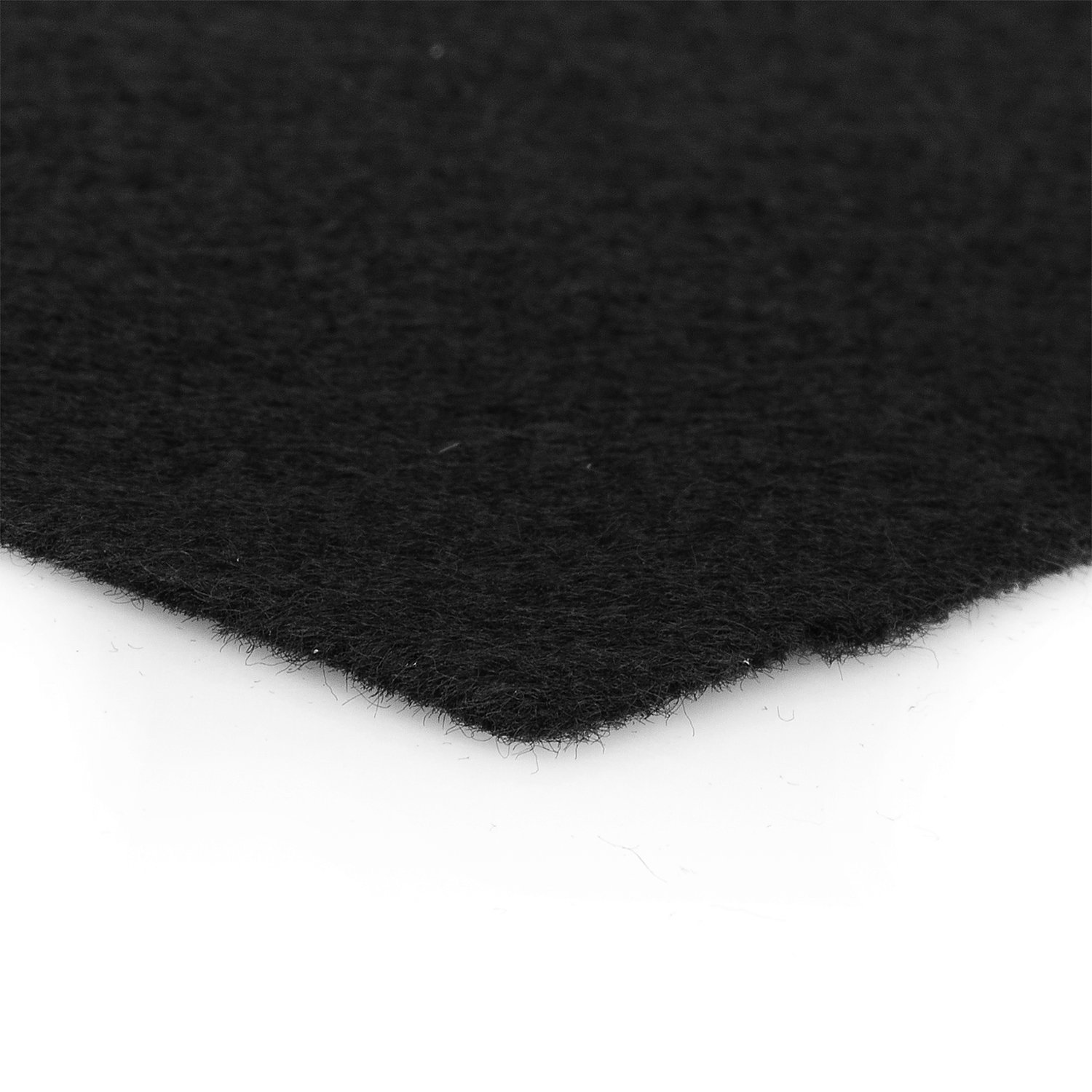 Filz, Stärke 1 mm, 10 m Rolle, schwarz
