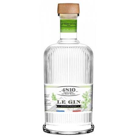 LE GIN - GENIEVRE INTENSE - 4810 DISTILLERIE DU MONT BLANC