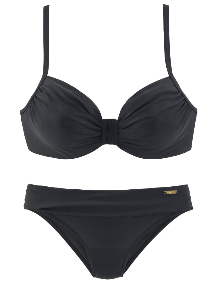 LASCANA Bügel-Bikini in schwarz günstig kaufen