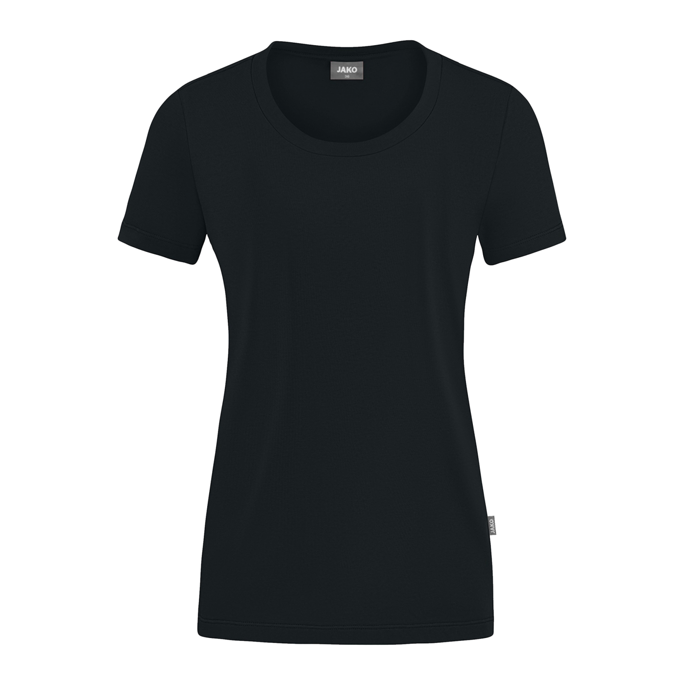 JAKO Organic Stretch T-Shirt Damen Schwarz F800