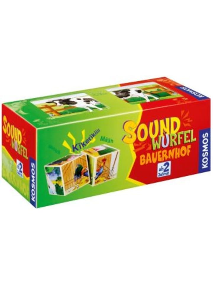 Kosmos Spielzeug - Soundwürfel Bauernhof günstig kaufen onesize
