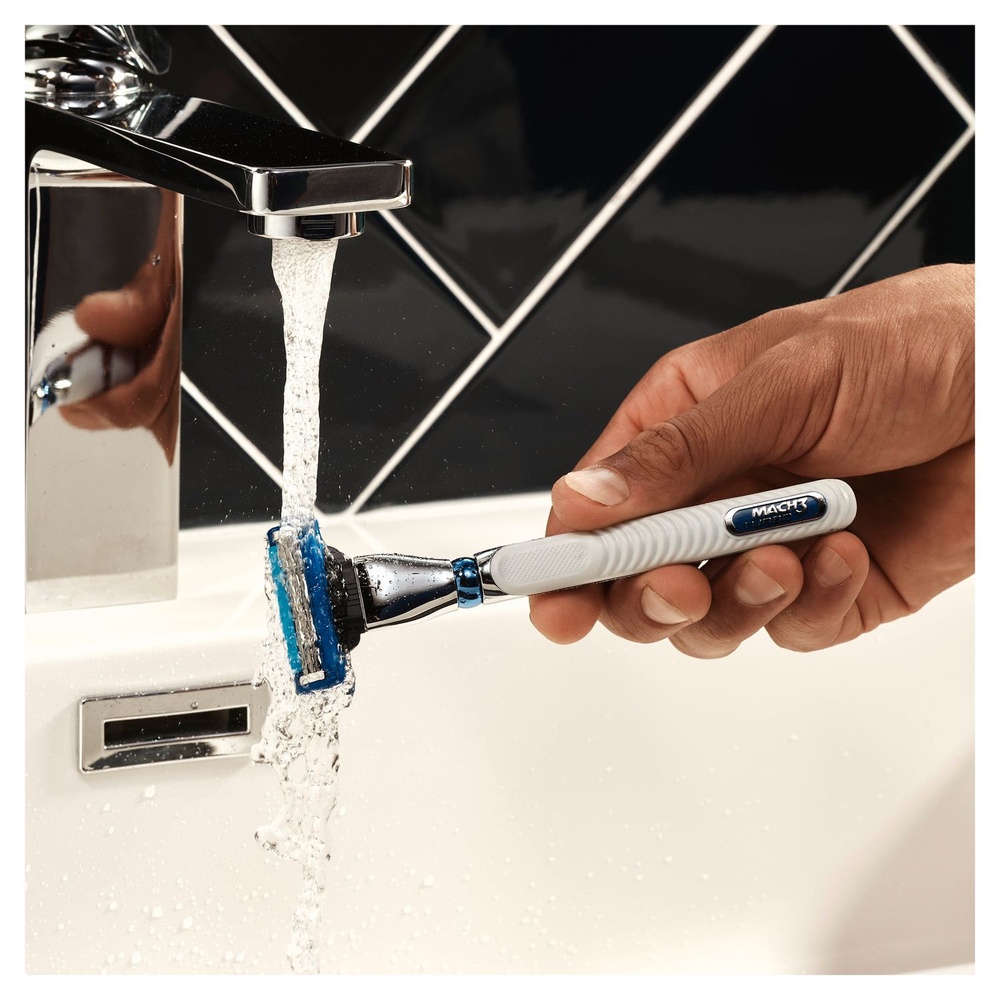 gillette Gillette Mach3 Turbo Rasoir - 3 lames Rasoirs