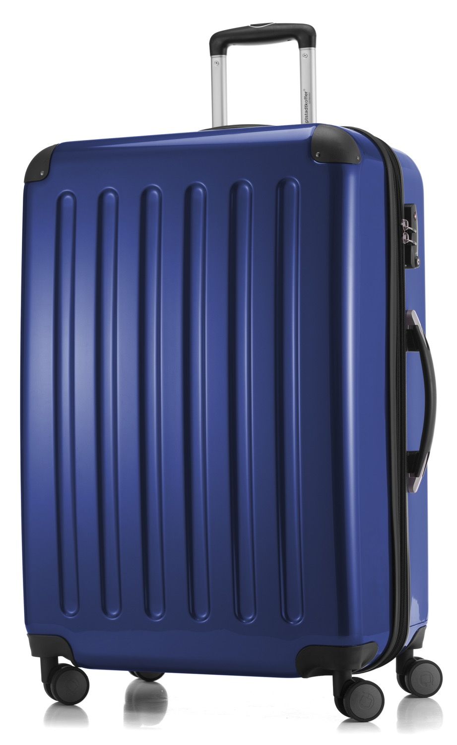 Alex - hand luggage hard shell glossy apple green, 55 cm, 42 liters