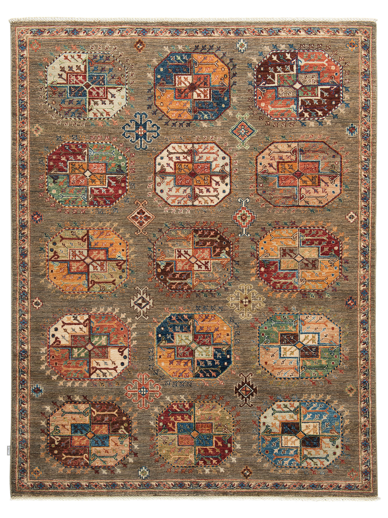 Buchara Ghazni ca. 155 x 198 cm, Unikat / Einzelstück