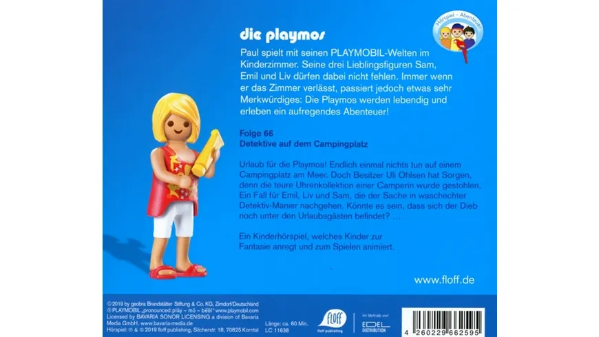 Die Playmos-(66)Detektive Auf Dem Campingplatz
