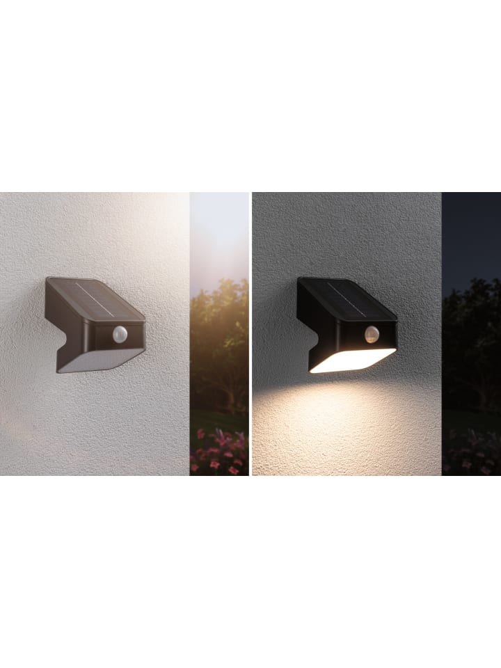 paulmann Solar LED Wandfluter Lesly Dämmerungsgesteuerter Bewegungsmelder (IR) günstig kaufen onesize