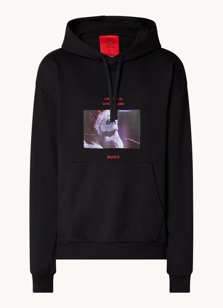 HUGO BOSS Diskellington hoodie with front and back print